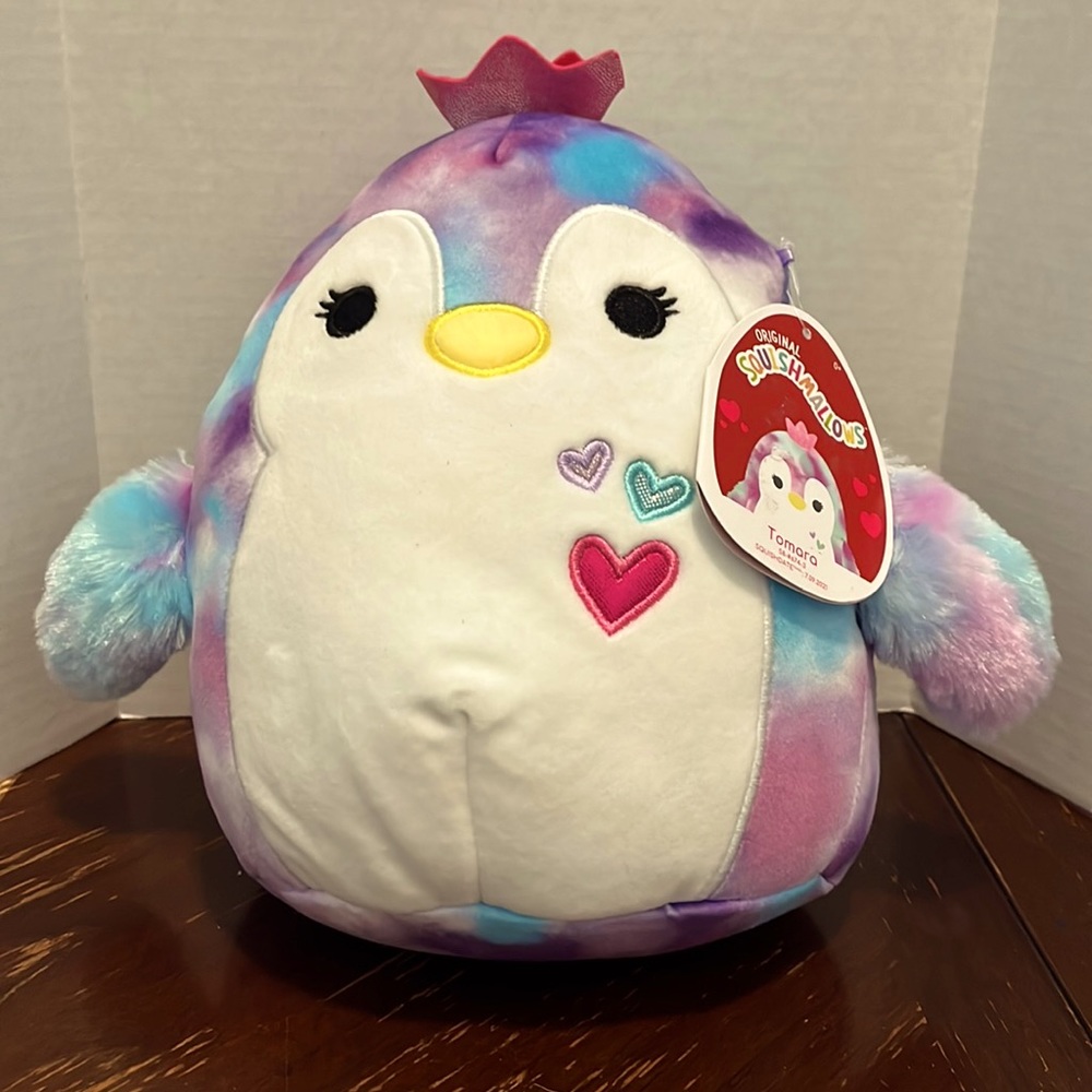 Tamara the Tie-Dye Penguin 8” Squishmallow